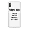 March Girl iPhoneX