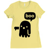 Ghost Of Disapproval Ladies Fitted T-Shirt