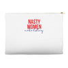 nasty women make history Accessory Pouches