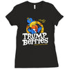 trump berries Ladies Fitted T-Shirt