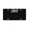 retro italo disco License Plate