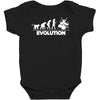 drummer evolution Baby Bodysuit