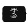 ich laufe Laptop sleeve