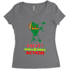 hot grill on grill action Women's Triblend Scoop T-shirt