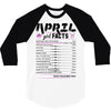 April Girl Facts Taurus 3/4 Sleeve Shirt