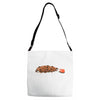 cookie crumbled Adjustable Strap Totes