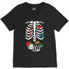 Christmas Skeleton mom and baby maternity V-Neck Tee