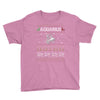 aquarius christmas ugly sweater Youth Tee