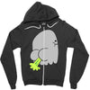 fart ghost Zipper Hoodie
