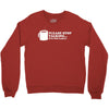 please stop talking it's too early coffee Crewneck Sweatshirt