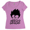 nerds Women's Triblend Scoop T-shirt