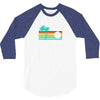 cabo san lucas distressed 3/4 Sleeve Shirt