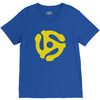 45 stereo adapter V-Neck Tee