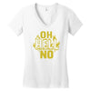 c Women's V-Neck T-Shirt