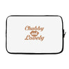 chubby and lovely Laptop sleeve