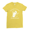 caffeine and spite Ladies Fitted T-Shirt