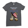 We Owe Them All Ladies Fitted T-Shirt