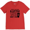 There's Nothing a Little Starbucks and Disney Can't Fix V-Neck Tee