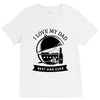 i love my dad V-Neck Tee