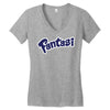 fantasi simple Women's V-Neck T-Shirt