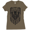 black panther Ladies Fitted T-Shirt