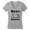 bean queen Women's V-Neck T-Shirt