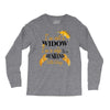 i'm not a widow i'm a wife to a husband with wings Long Sleeve Shirts