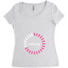 Loading Baby Girl Women's Triblend Scoop T-shirt