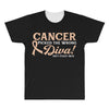 Cancer Picked The Wrong Diva All Over Men's T-shirt
