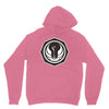 white and black Unisex Hoodie