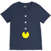 funny 80s pacman 'eating buttons' V-Neck Tee