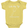 lick the tip shirt by the savage chef Baby Onesie