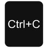 ctrl+c Mousepad