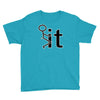 fk it funny college party Youth Tee