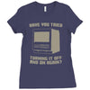 try restart Ladies Fitted T-Shirt