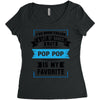 I've Been Called A Lot Of Names But Pop Pop Is My Favorite Women's Triblend Scoop T-shirt