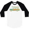 surf car 3/4 Sleeve Shirt