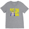 eat big get big V-Neck Tee