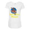 hong kong phooey Maternity Scoop Neck T-shirt