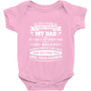Dear Daddy... Baby Bodysuit