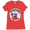 your authority is not recognized in fort kickass Ladies Fitted T-Shirt