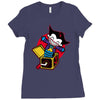 oke in the box Ladies Fitted T-Shirt