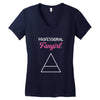 Professional Fangirl Women's V-Neck T-Shirt