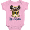 ravenpaw pug Baby Bodysuit