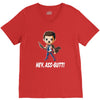 hey, ass butt! V-Neck Tee