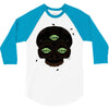 see no evil off 3/4 Sleeve Shirt