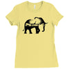 wild africa Ladies Fitted T-Shirt