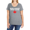 Make Canada Great Again Ladies Curvy T-Shirt