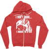 i dont snore i dream i`m a 4 x 4 Zipper Hoodie