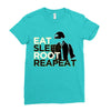Root Pubg Ladies Fitted T-Shirt